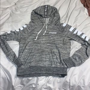 PINK grey sweatshirt